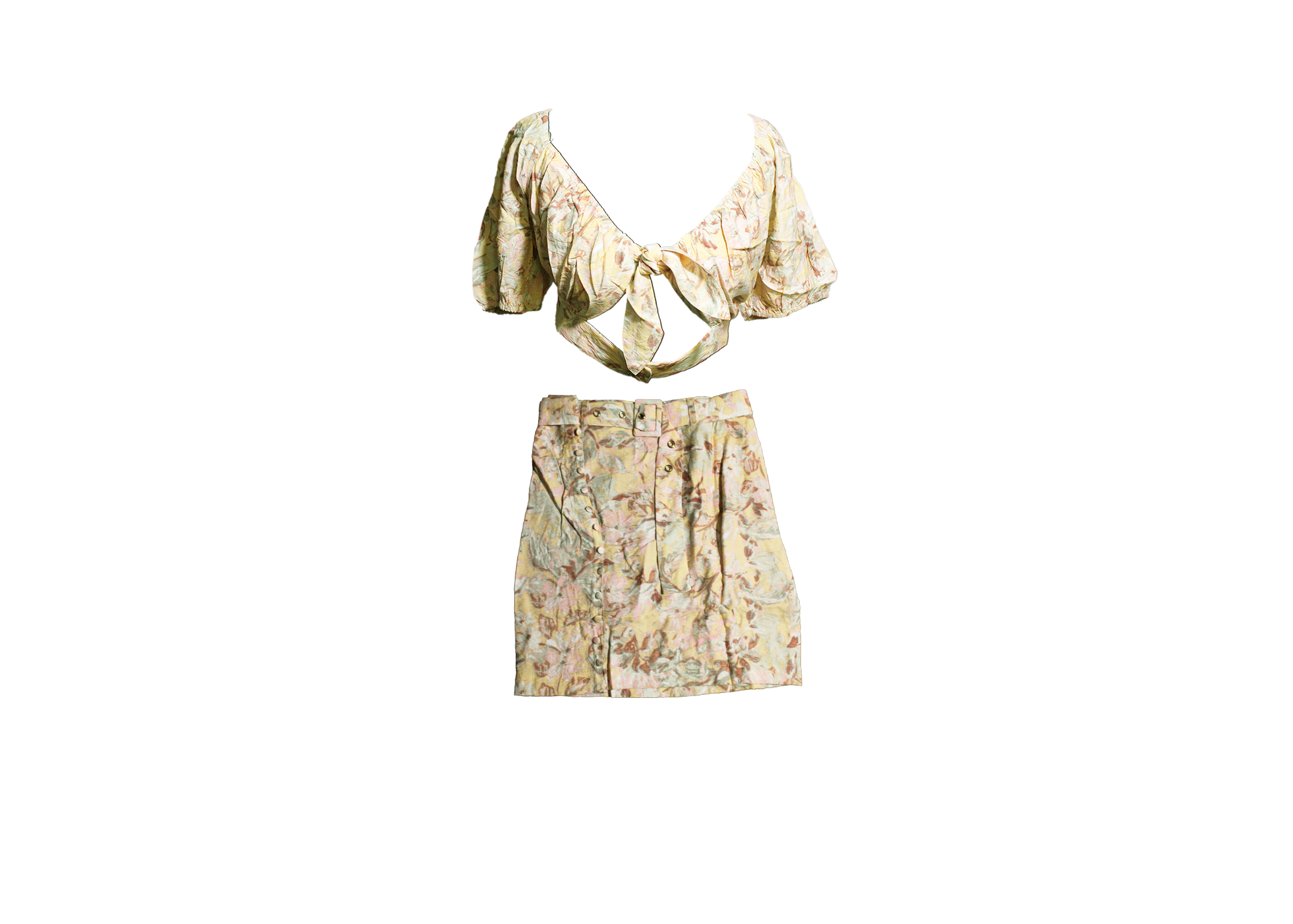 Zendaya's Two Piece Floral Set