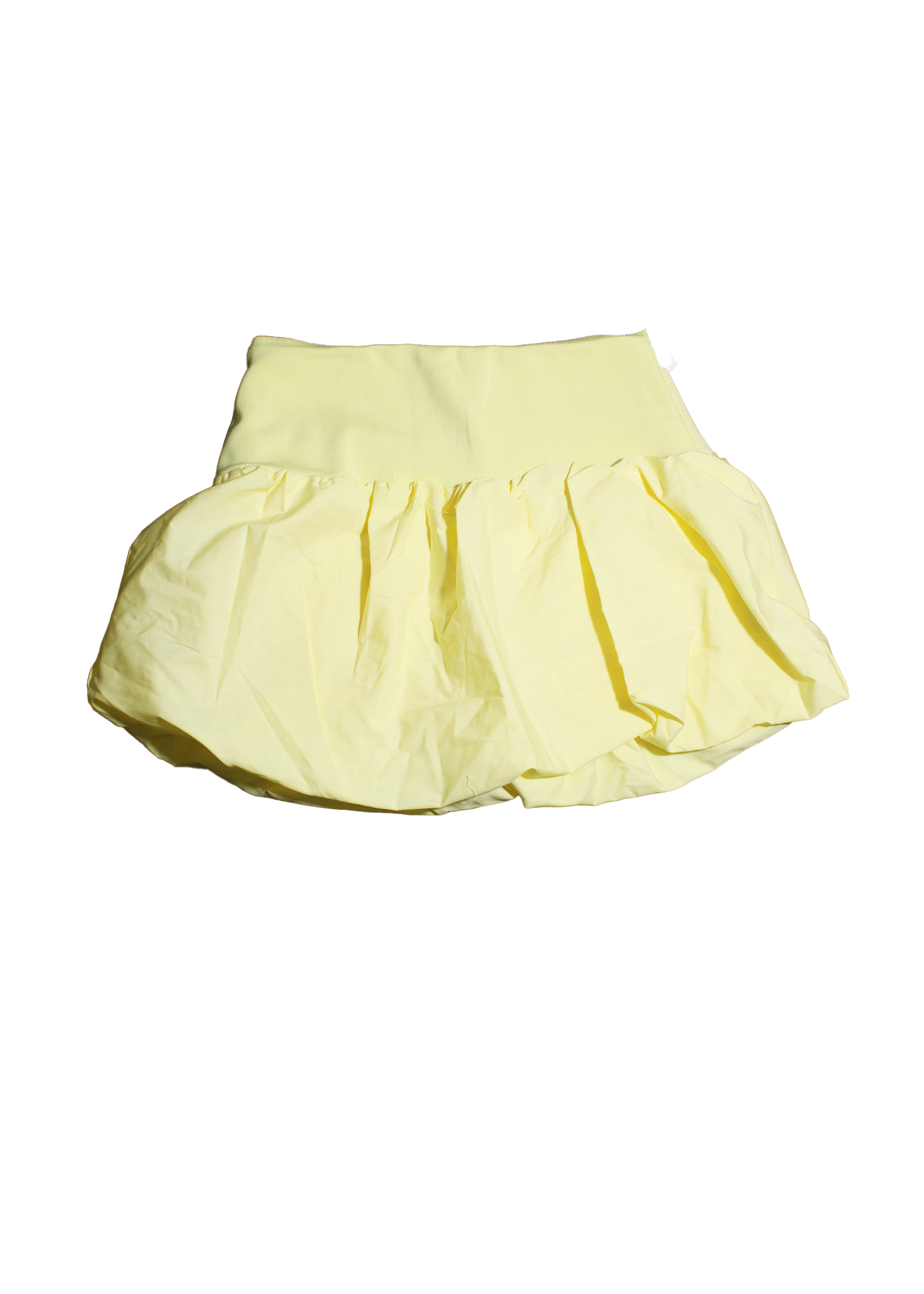 Lemon Drop Mesh Skirt