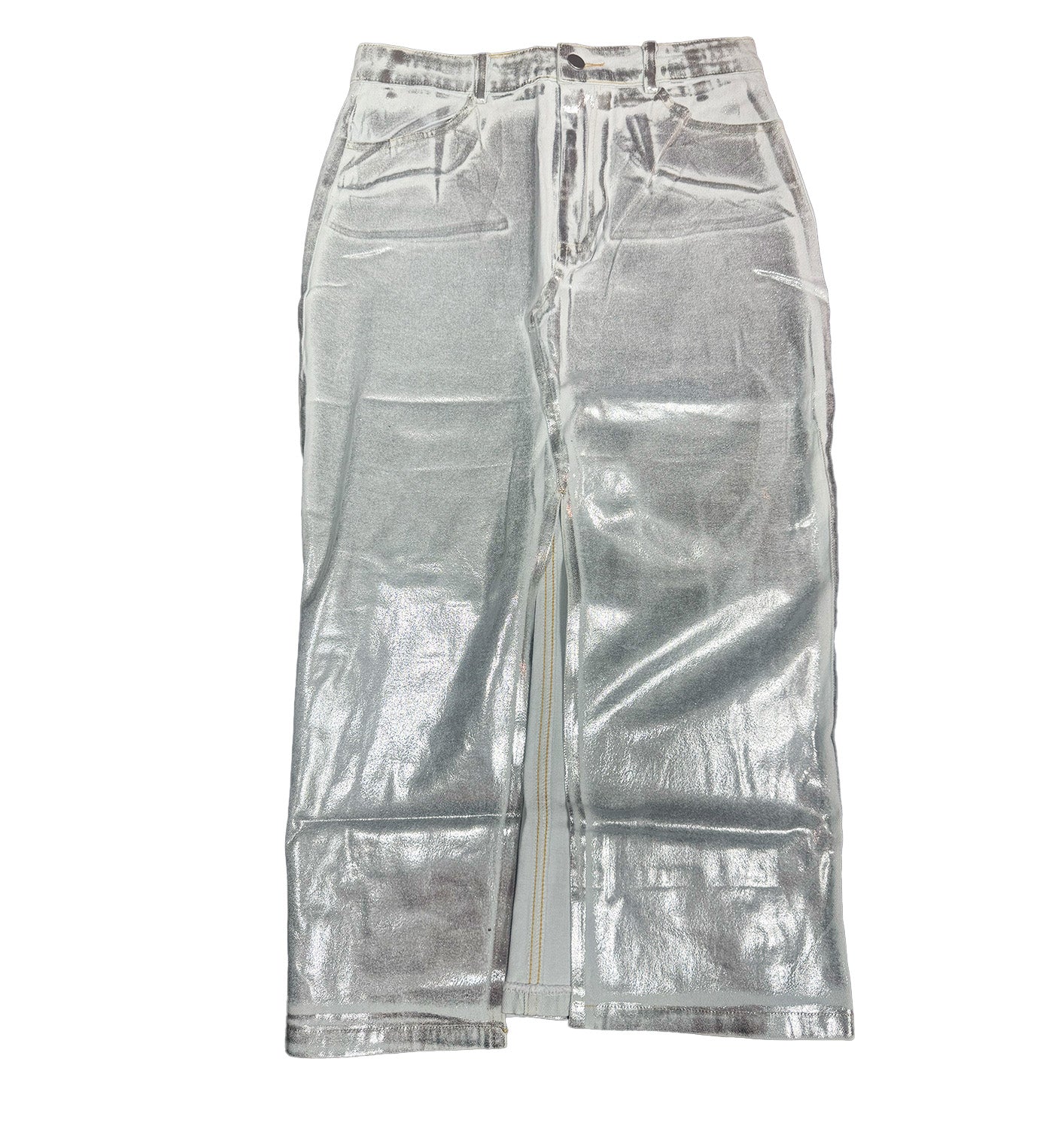 Galactica Maxi Skirt Denim